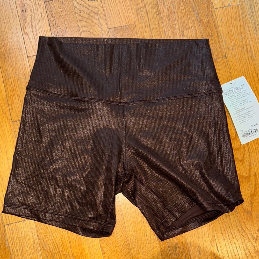 Lululemon Athletica Black Bike Shorts